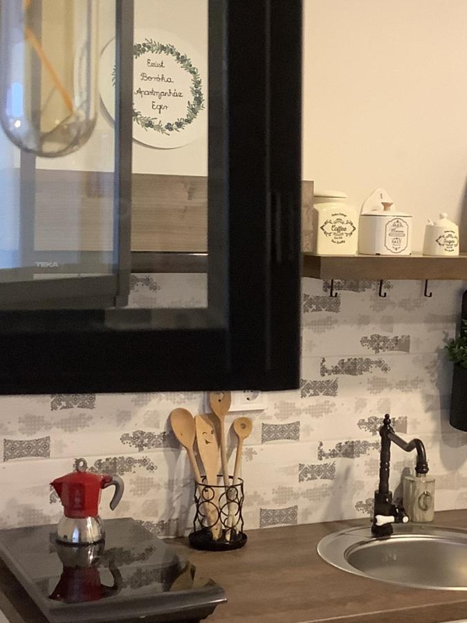 Ezüst Boróka Apartman Eger Kültér fotó